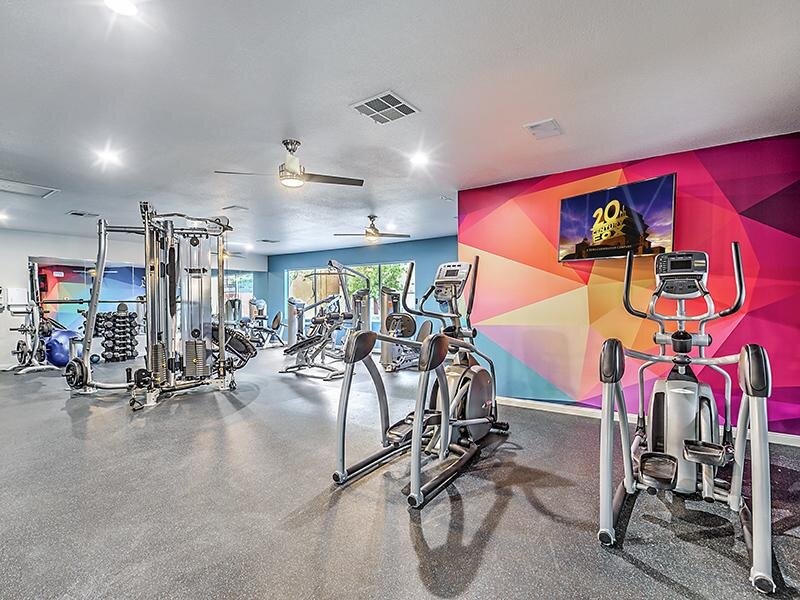 Fitness Center | Palms at Peccole Ranch Las Vegas Apartments