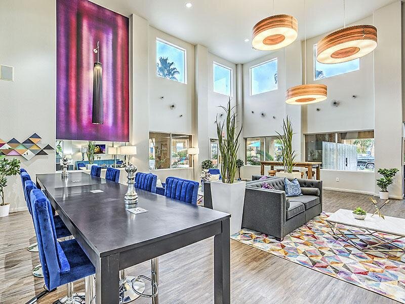 Club House Community Lounge |  Palms at Peccole Ranch in Las Vegas NV