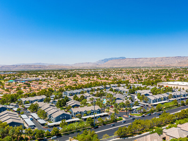 Aerial View | Palms at Peccole Ranch Apartments in Las Vegas, NV