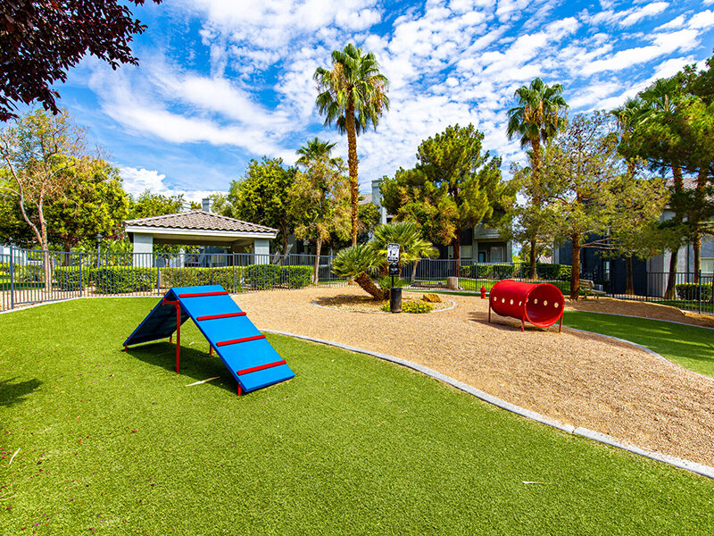Dog Park | Palms at Peccole Ranch Apartments in Las Vegas, NV