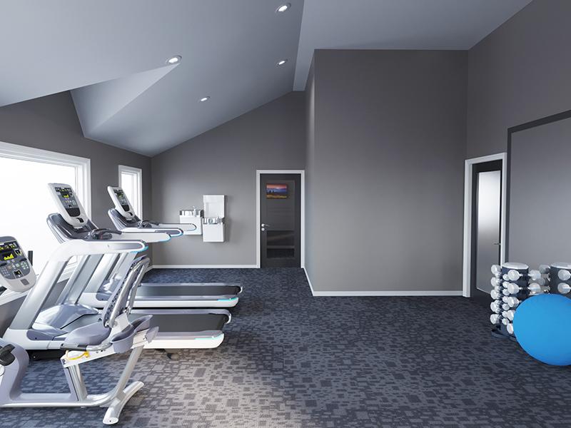 Fitness Room | Passage Apartments