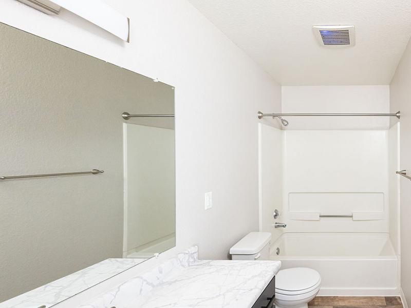 Bathroom with Tub | Passage Apartments