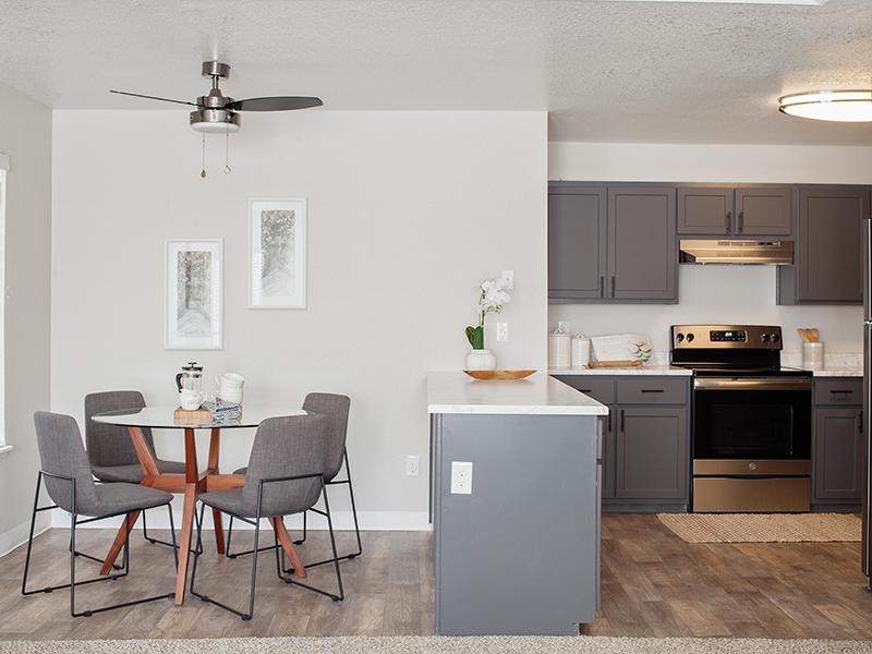 Dining and Kitchen Space | Passage Apartments