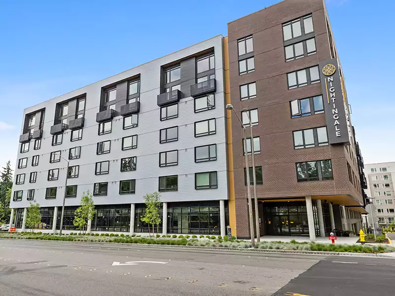 Building Exterior | Nightingale Apartments in Redmond, WA