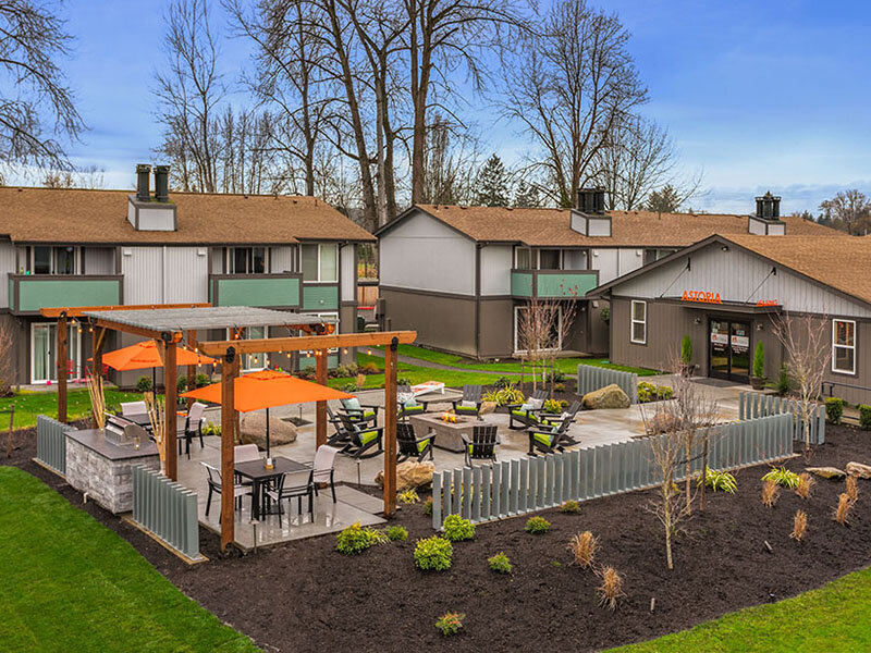 Office Exterior | Astoria Apartments in Fife, WA