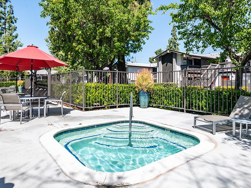 Hot Tub | Portola Redlands Apartments in Redlands, CA