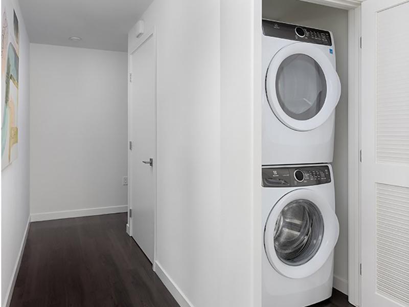 Washer & Dryer | Volta on Pine Long Beach Apartments
