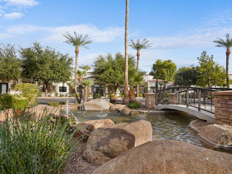 Water Feature | Remington Ranch Apartments