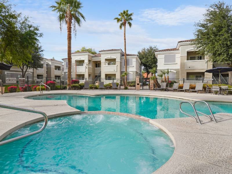 Hot Tub & Swimming Pool | Remington Ranch Apartments