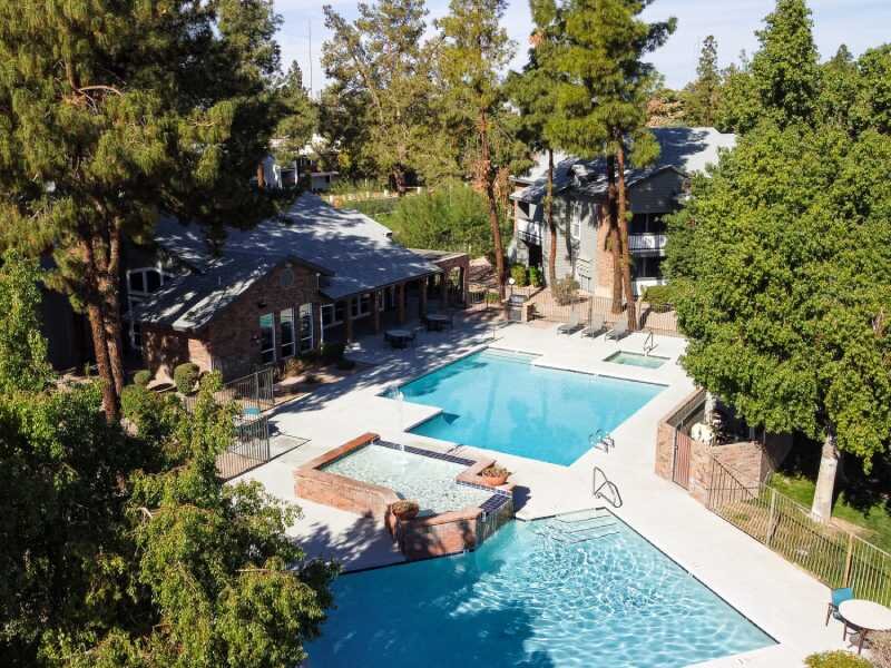 Two Pools and Hot Tub | Cobblestone Apartments