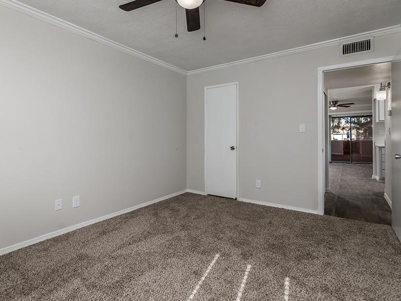 Carpeted Bedroom | Glenridge Apartments
