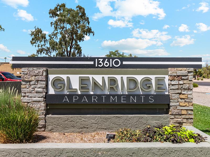 Monument Sign | Glenridge Apartments
