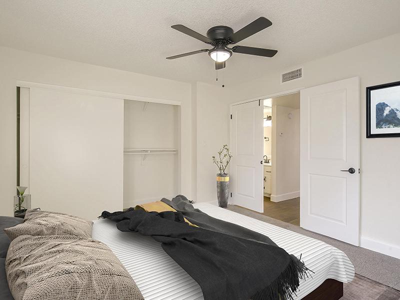 Furnished Bedroom | Glenridge Apartments