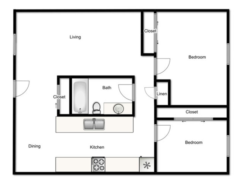2 Bedroom