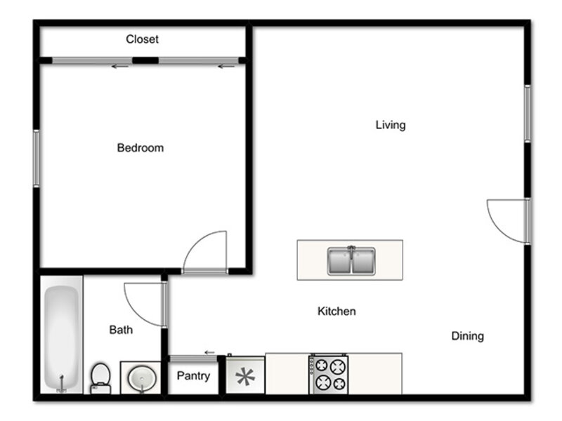 1 Bedroom