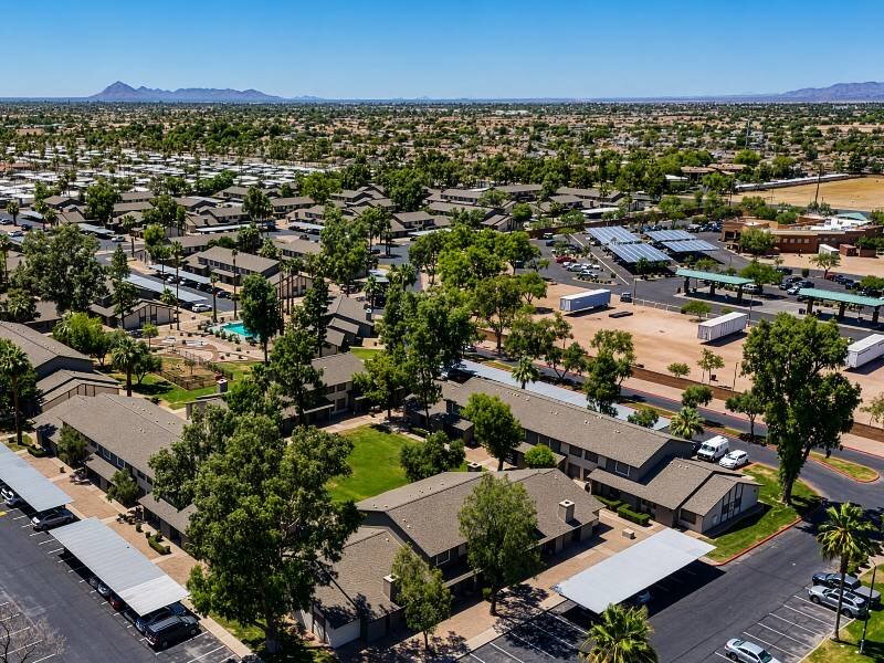 Aerial View | Falcon Glen Apartments