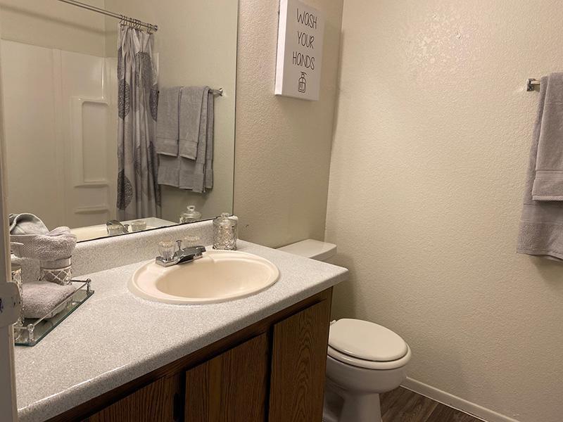 Bathroom | Falcon Glen Apartments in Mesa, AZ