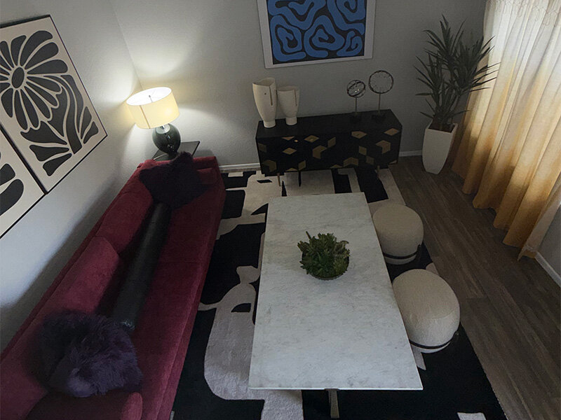 Front Room | Falcon Glen Apartments