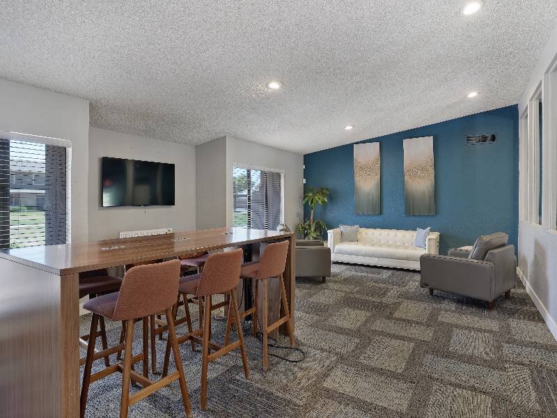 Clubhouse Interior | Falcon Glen Apartments