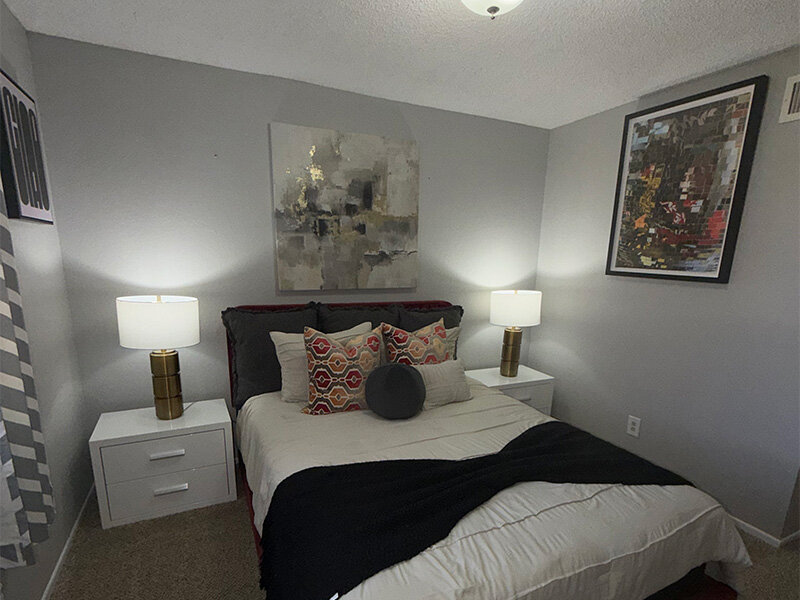 Carpeted Bedrooms | Falcon Glen Apartments