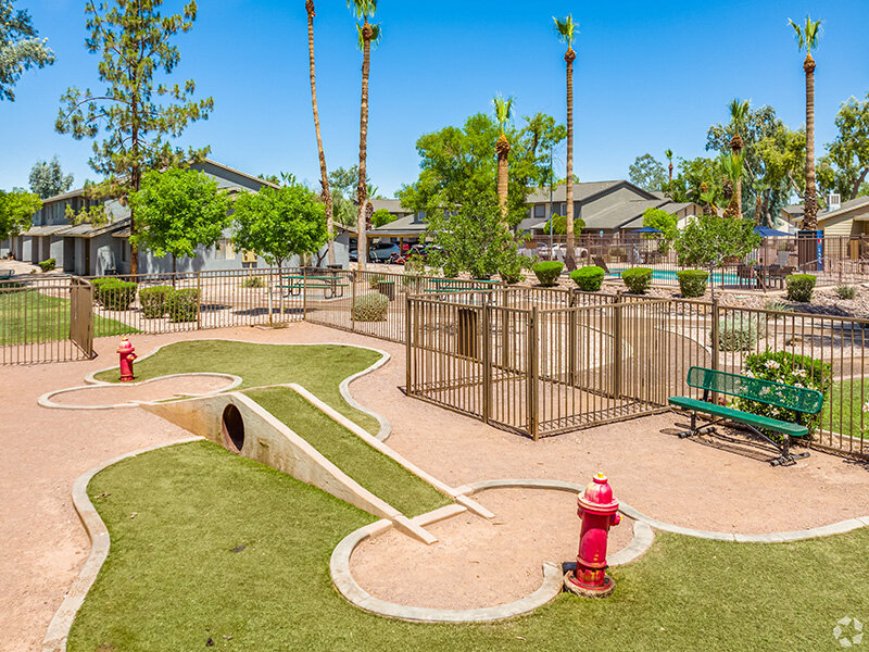 Dog Park | Falcon Glen Apartments