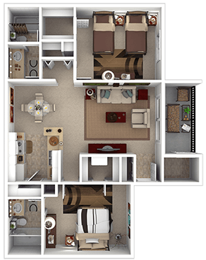 Garden Place Floorplan Image