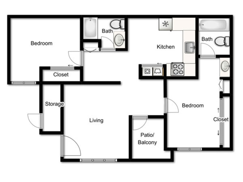 Two Bedroom