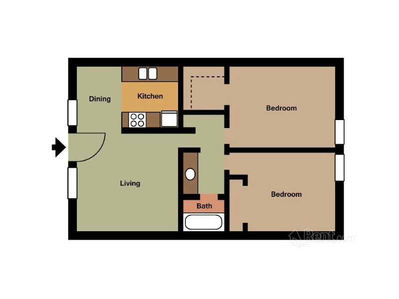 2 Bedroom