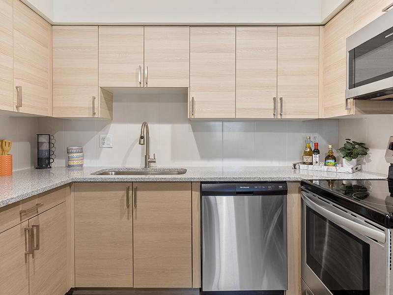 Fully Equipped Kitchen | Portola West McDowell Apartments in Phoenix, AZ