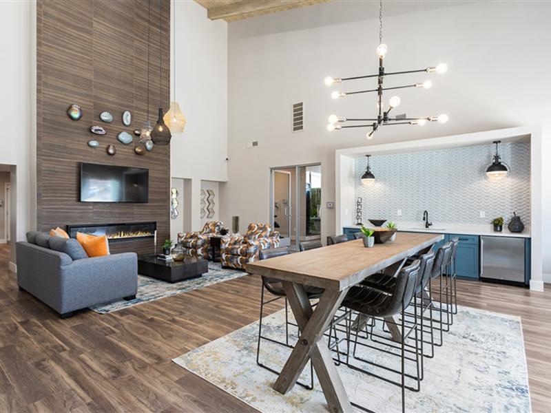 Seating Area | Portola West McDowell Apartments in Phoenix, AZ