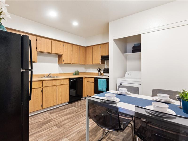 Kitchen and Dining Room | Portola West McDowell Apartments in Phoenix, AZ