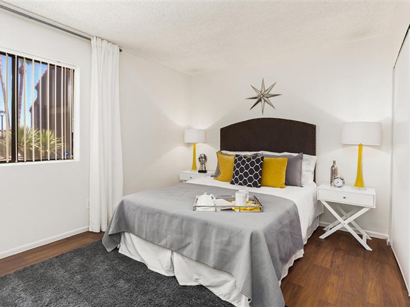 Roomy Bedroom | Portola West McDowell Apartments in Phoenix, AZ