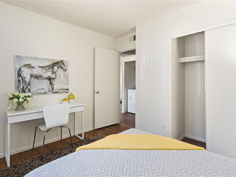 Closet in Bedroom | Portola West McDowell Apartments in Phoenix, AZ