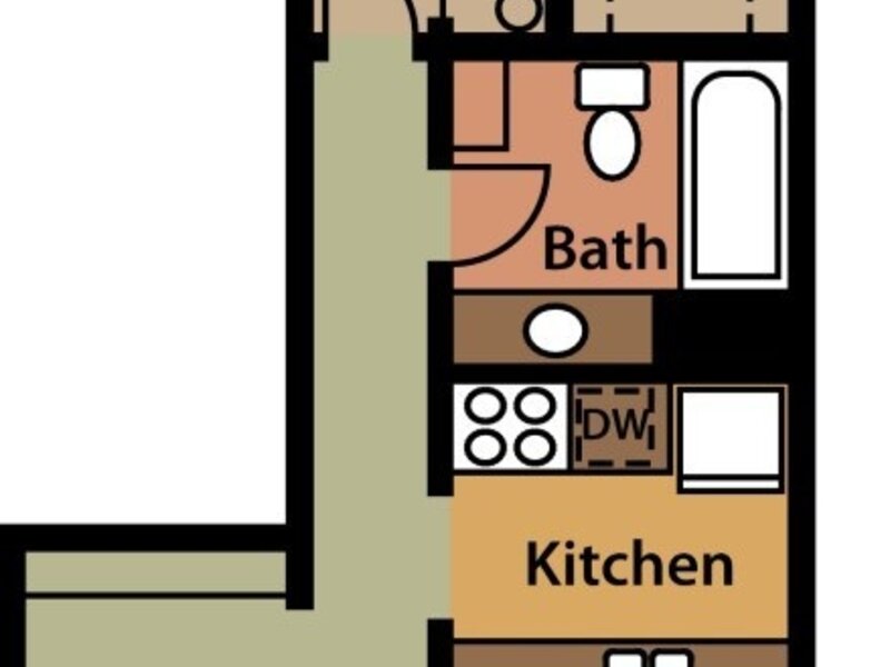 1x1 700 Sq Ft