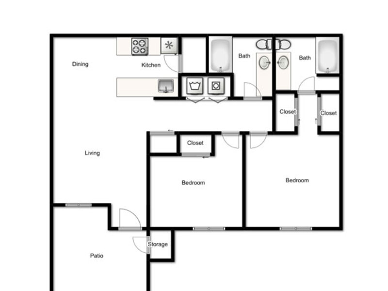 Two Bedroom Casita