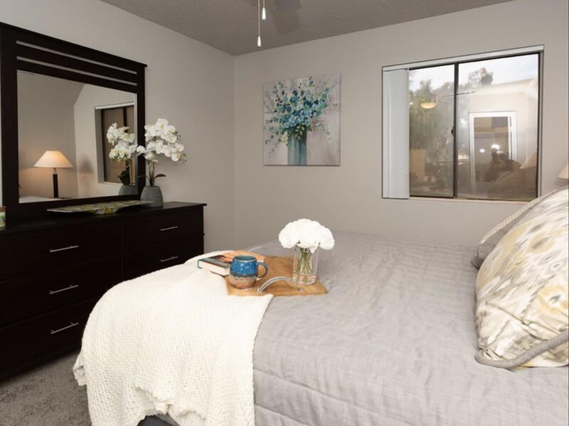 Spacious Bedroom | Sun Wood Senior Apartments in Peoria, AZ
