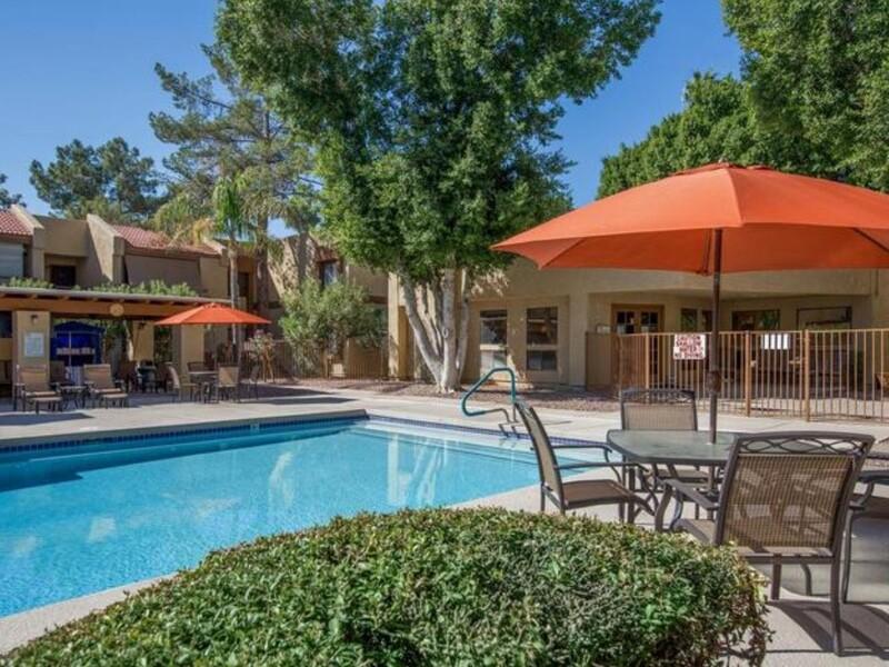 Pool | Sun Wood Senior Apartments in Peoria, AZ