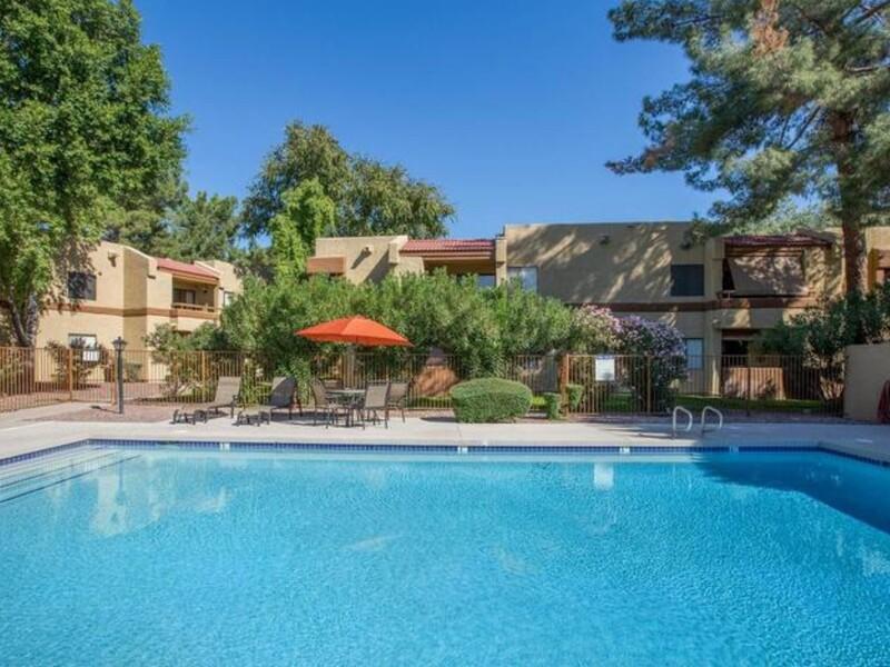 Beautiful Pool | Sun Wood Senior Apartments in Peoria, AZ