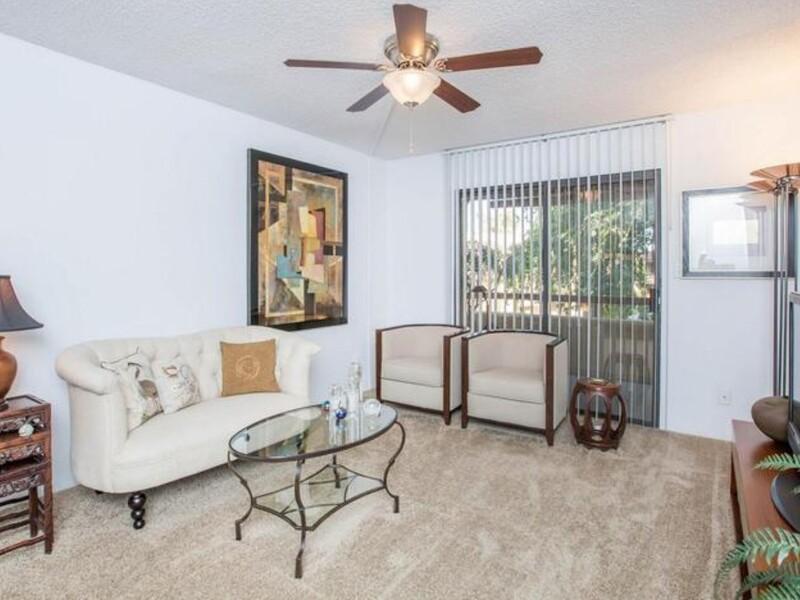 Living Room | Sun Wood Senior Apartments in Peoria, AZ