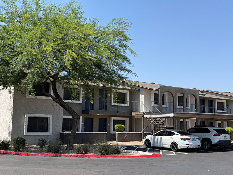 Covered Parking Apartment Building | Seventeen 805