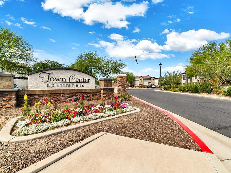 Sign | Town Center Apartments