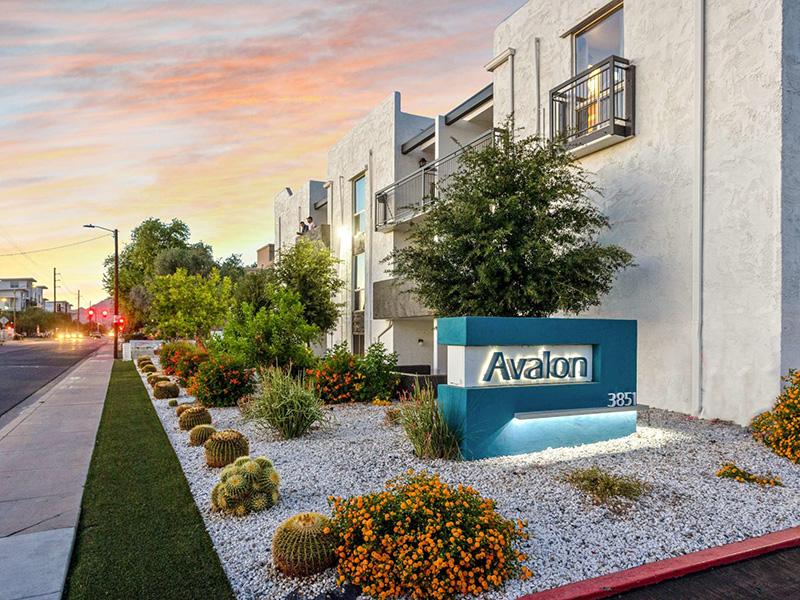 Apartment Building Sign | Avalon