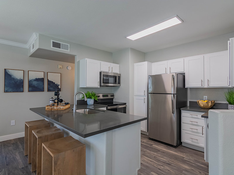 Fully Equipped Kitchen | Allegro Apartments in Phoenix, AZ