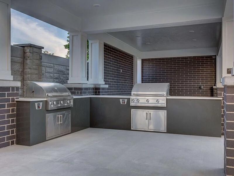 Grill Area | 21Lux Apartments in Salt Lake City, UT