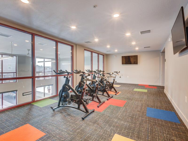 Gym | 21Lux Apartments in Salt Lake City, UT