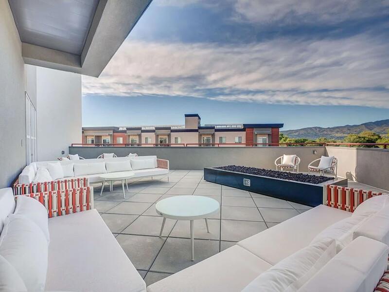 Rooftop Lounge | 21Lux Apartments in Salt Lake City, UT