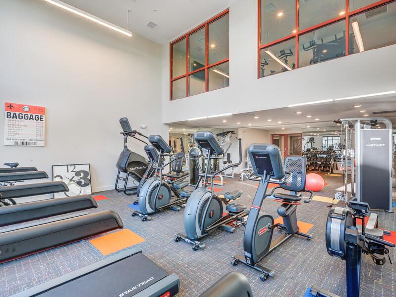 Fitness Center | 21Lux Apartments in Salt Lake City, UT
