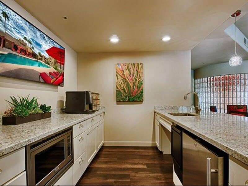 Clubhouse Kitchen | Casa Santa Fe in Scottsdale, AZ