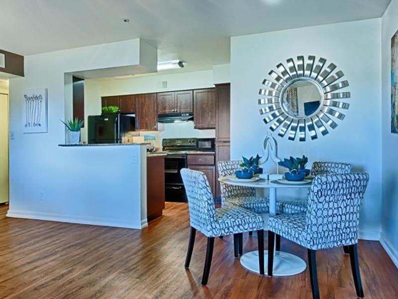 Dining Area and Kitchen | Cabrillo Apartments in Scottsdale, AZ
