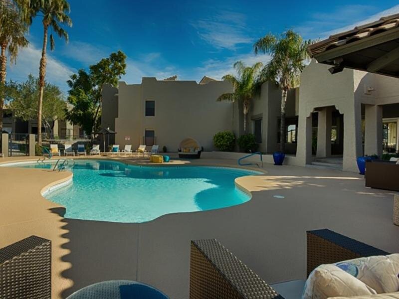 Swimming Pool | Cabrillo Apartments in Scottsdale, AZ